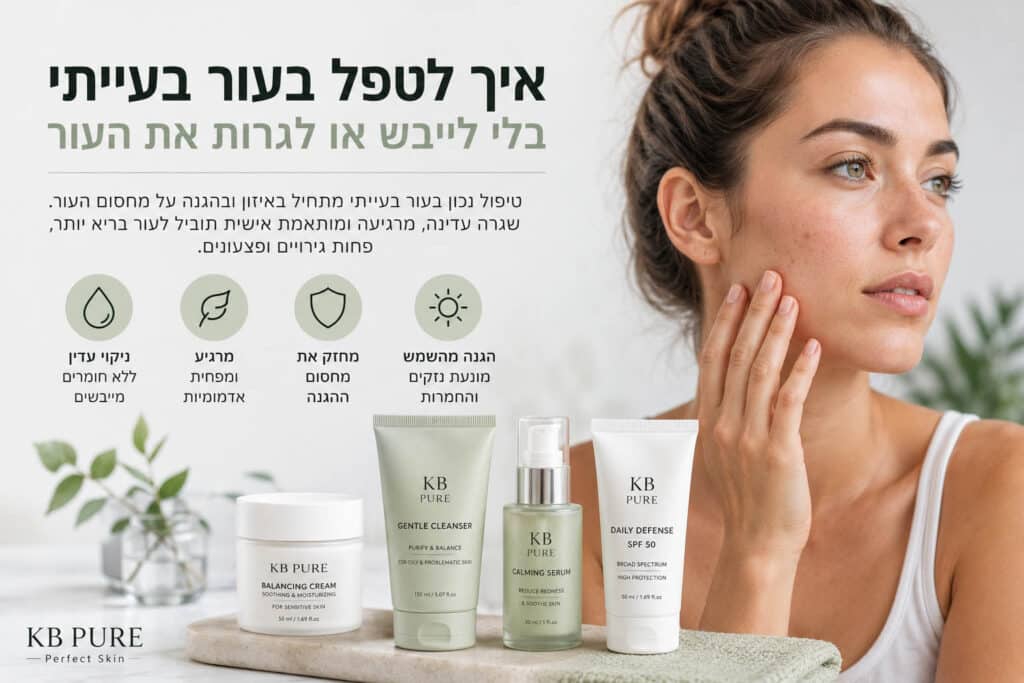 איך לטפל בעור