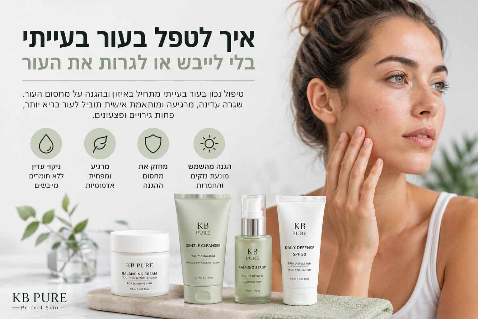 איך לטפל בעור